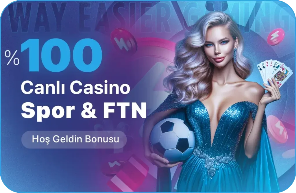 %100 Canli Casino Bonusu